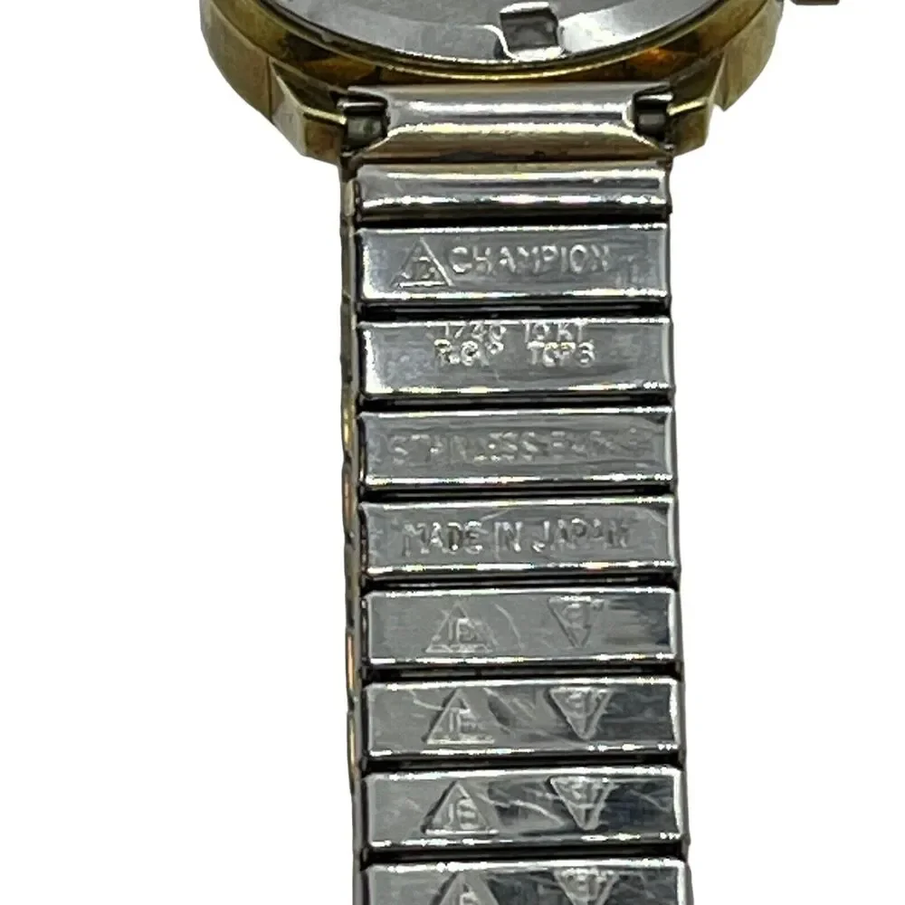 Voltaire Incabloc Watch Women's Vintage Swiss Waterproof Scuffed Gold Tone